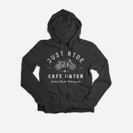 Garment-dyed Super Soft Slub Cotton Hoodie in Ash